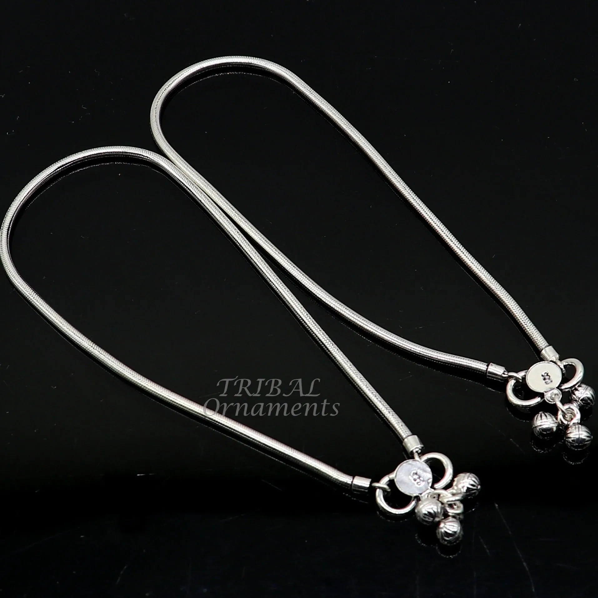 925 sterling silver snake chain ankle bracelet, excellent customized modern trendy anklets foot bracelet ank528