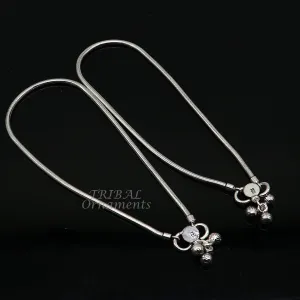 925 sterling silver snake chain ankle bracelet, excellent customized modern trendy anklets foot bracelet ank528