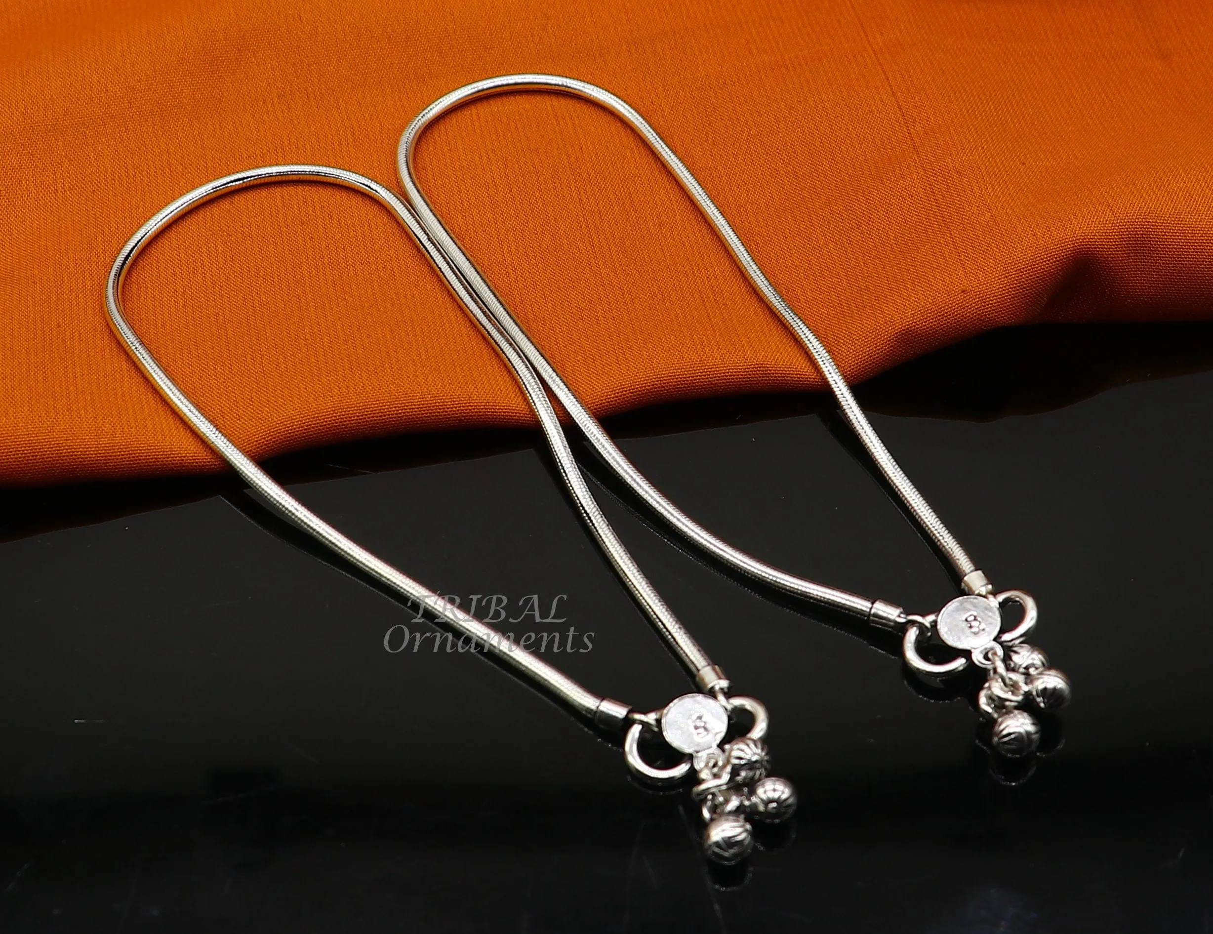 925 sterling silver snake chain ankle bracelet, excellent customized modern trendy anklets foot bracelet ank528