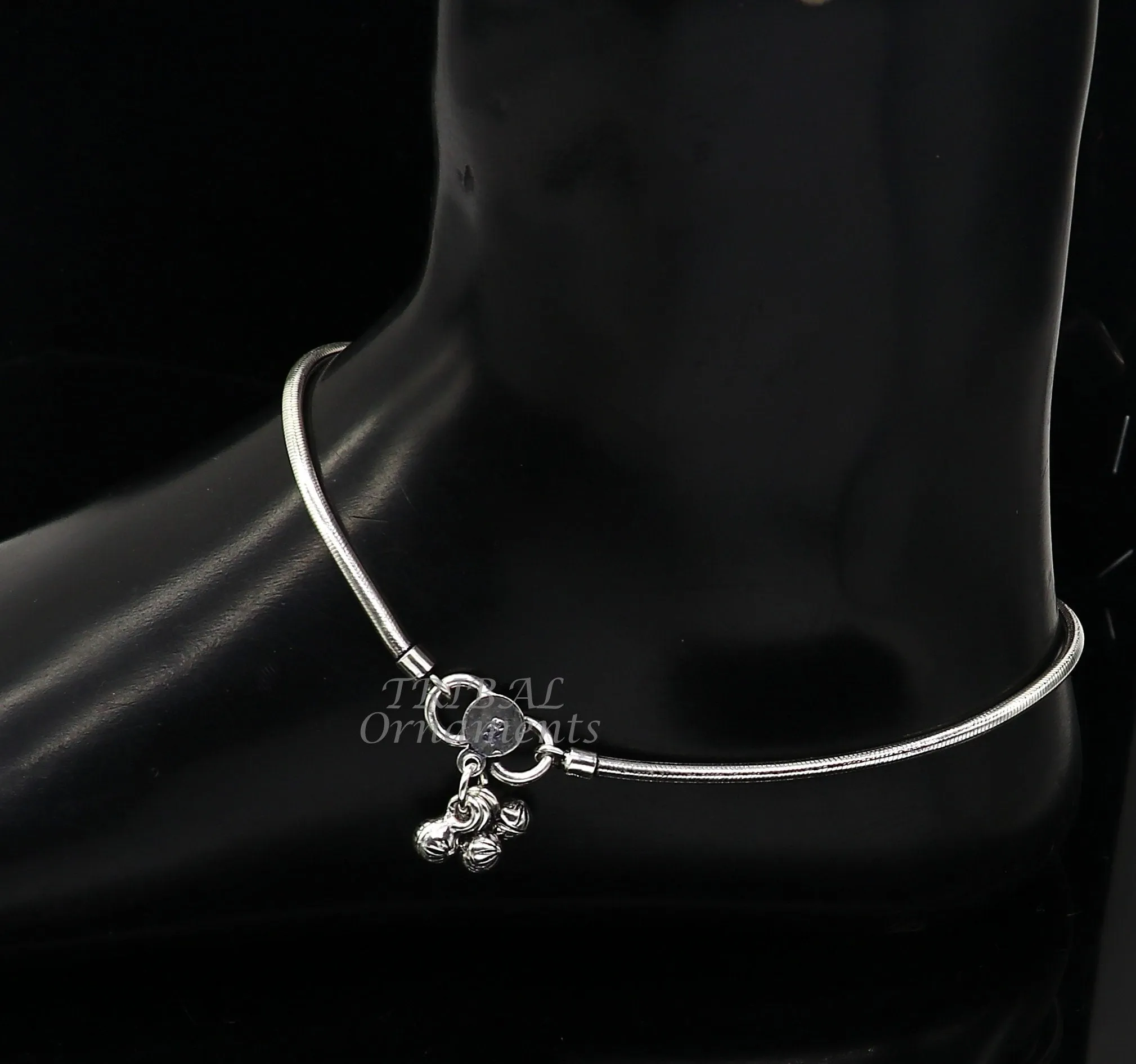 925 sterling silver snake chain ankle bracelet, excellent customized modern trendy anklets foot bracelet ank528