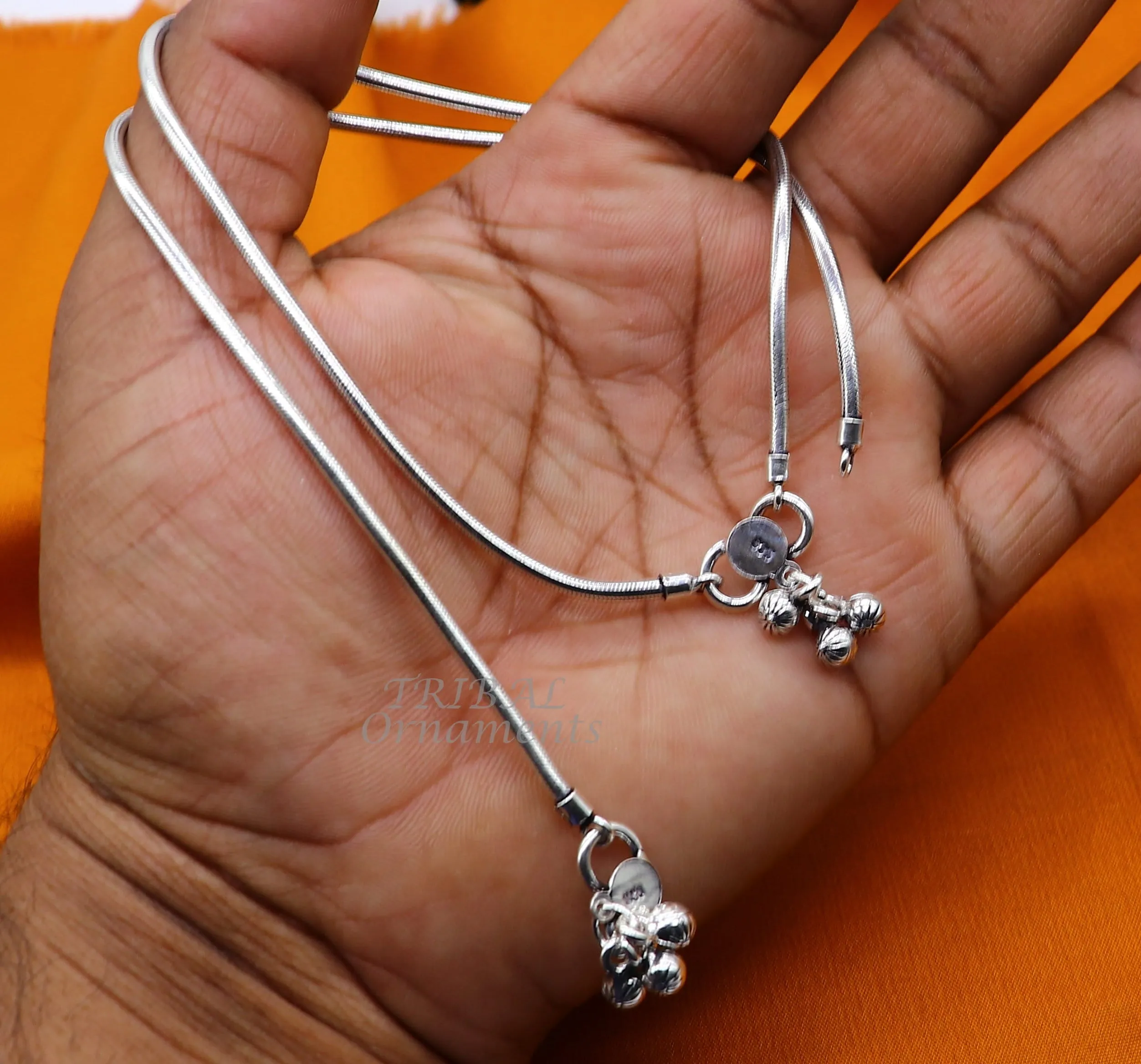925 sterling silver snake chain ankle bracelet, excellent customized modern trendy anklets foot bracelet ank528