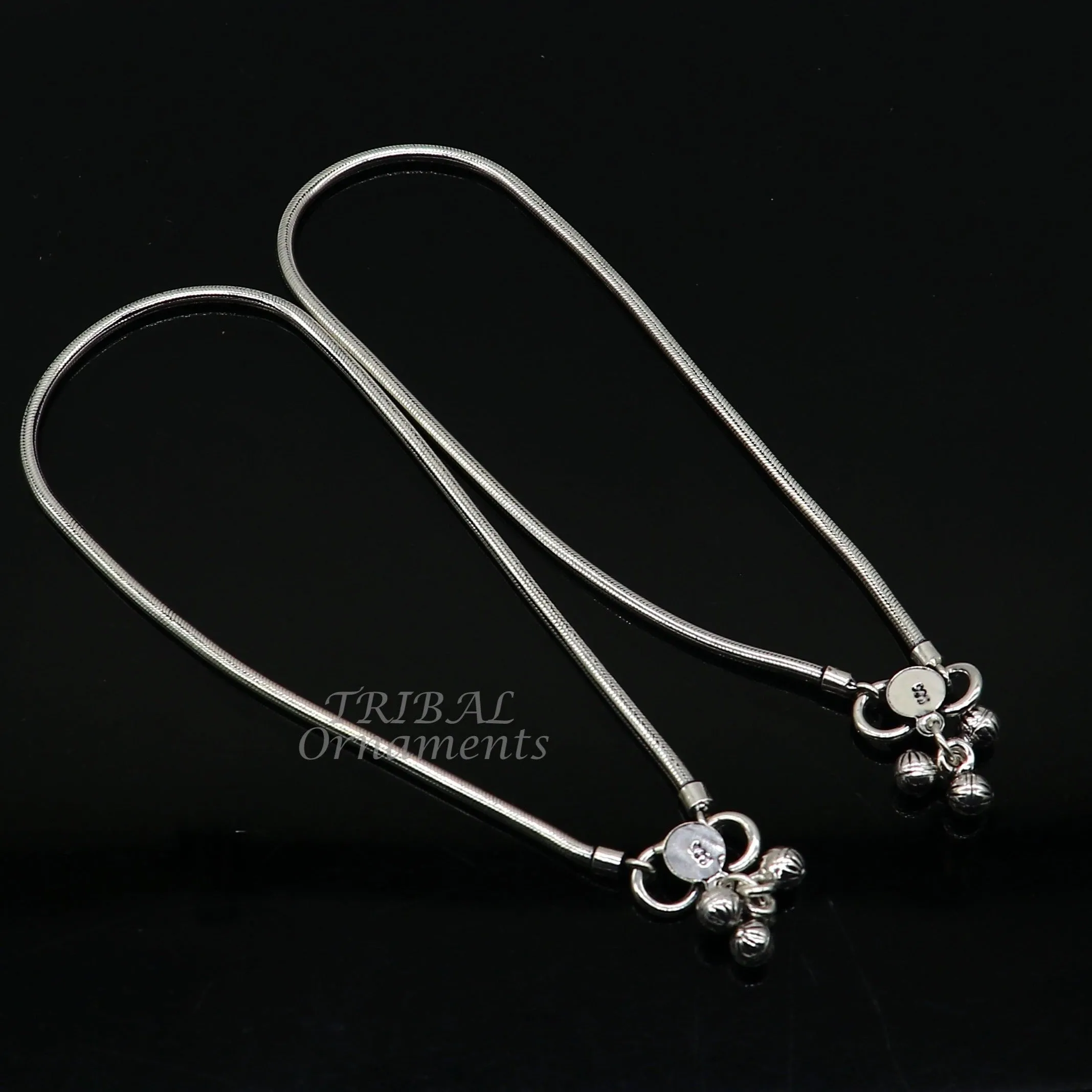 925 sterling silver snake chain ankle bracelet, excellent customized modern trendy anklets foot bracelet ank528