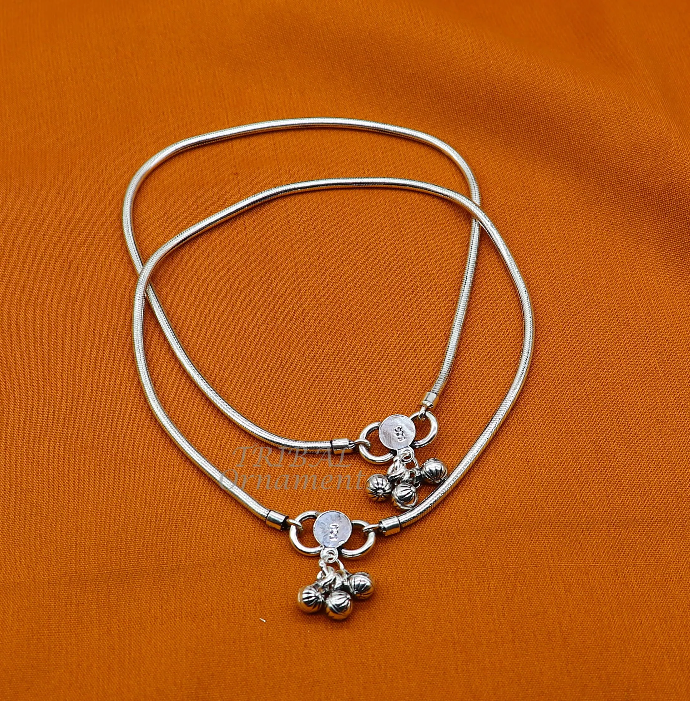 925 sterling silver snake chain ankle bracelet, excellent customized modern trendy anklets foot bracelet ank528