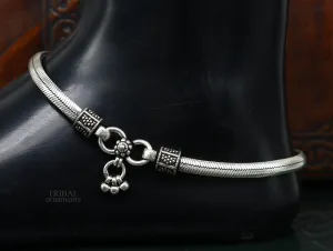 925 sterling silver snake chain ankle bracelet, excellent customized trendy stylish anklets foot bracelet belly dance jewelry nank426