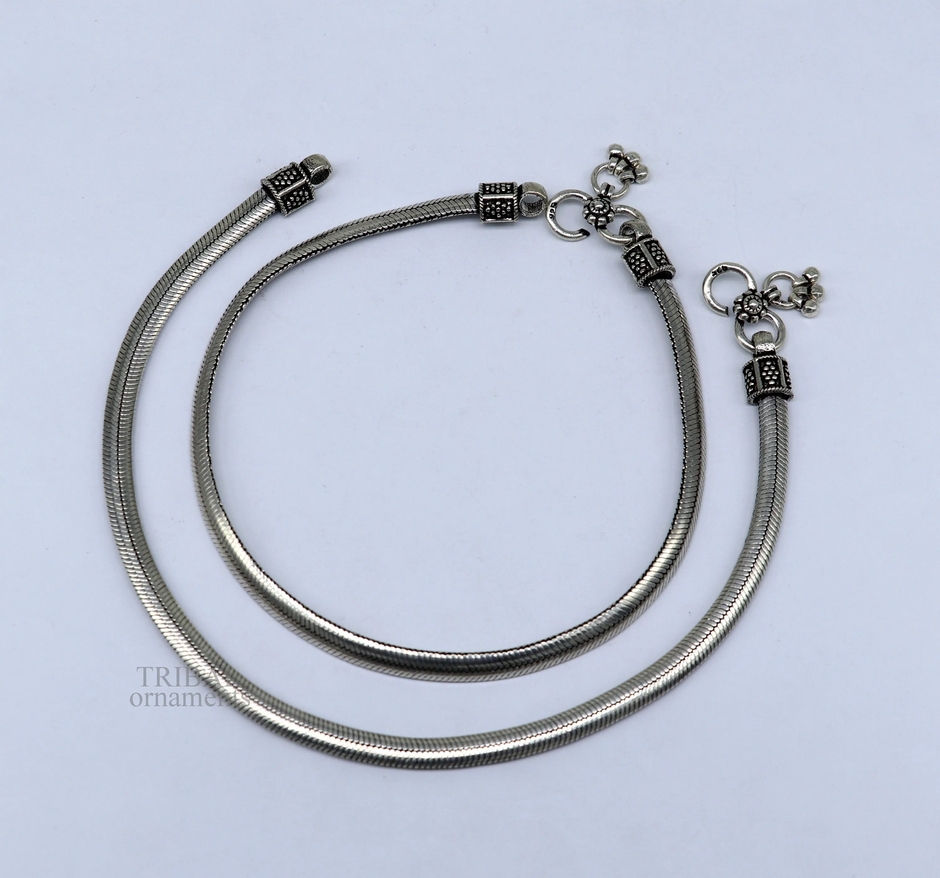925 sterling silver snake chain ankle bracelet, excellent customized trendy stylish anklets foot bracelet belly dance jewelry nank426