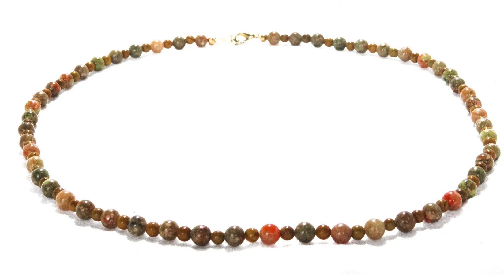 Agate Tree Foliage Necklace