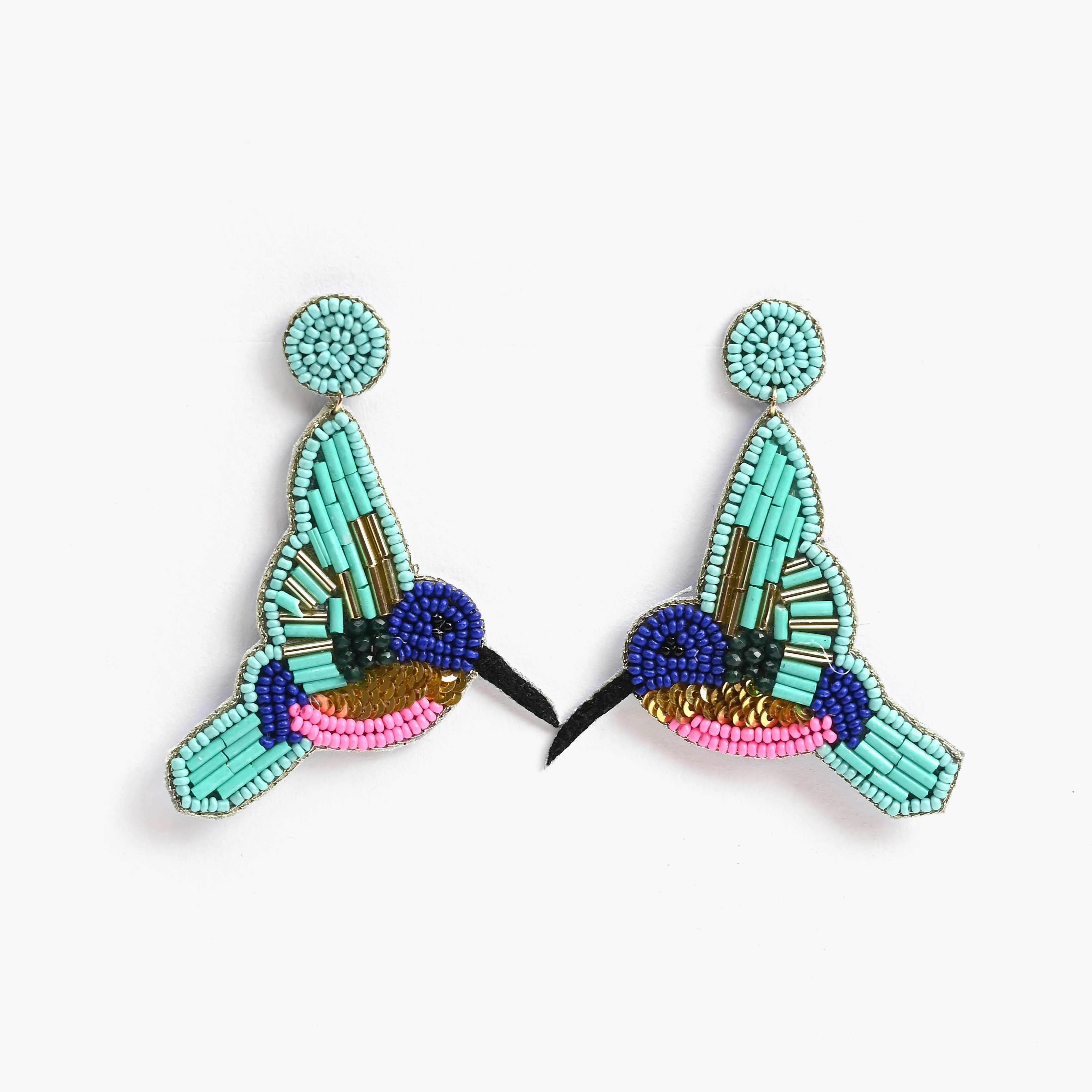 Birds in Paradise Earrings