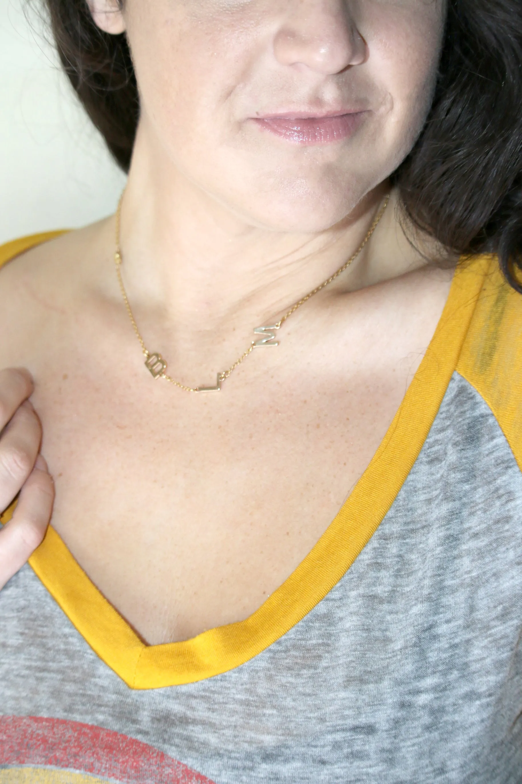 BLM // Black Lives Matter Necklace, All Profits Donated, Gold or Silver // BH-N031
