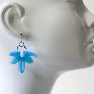 Blue Bloom Earrings by Emma Gerard