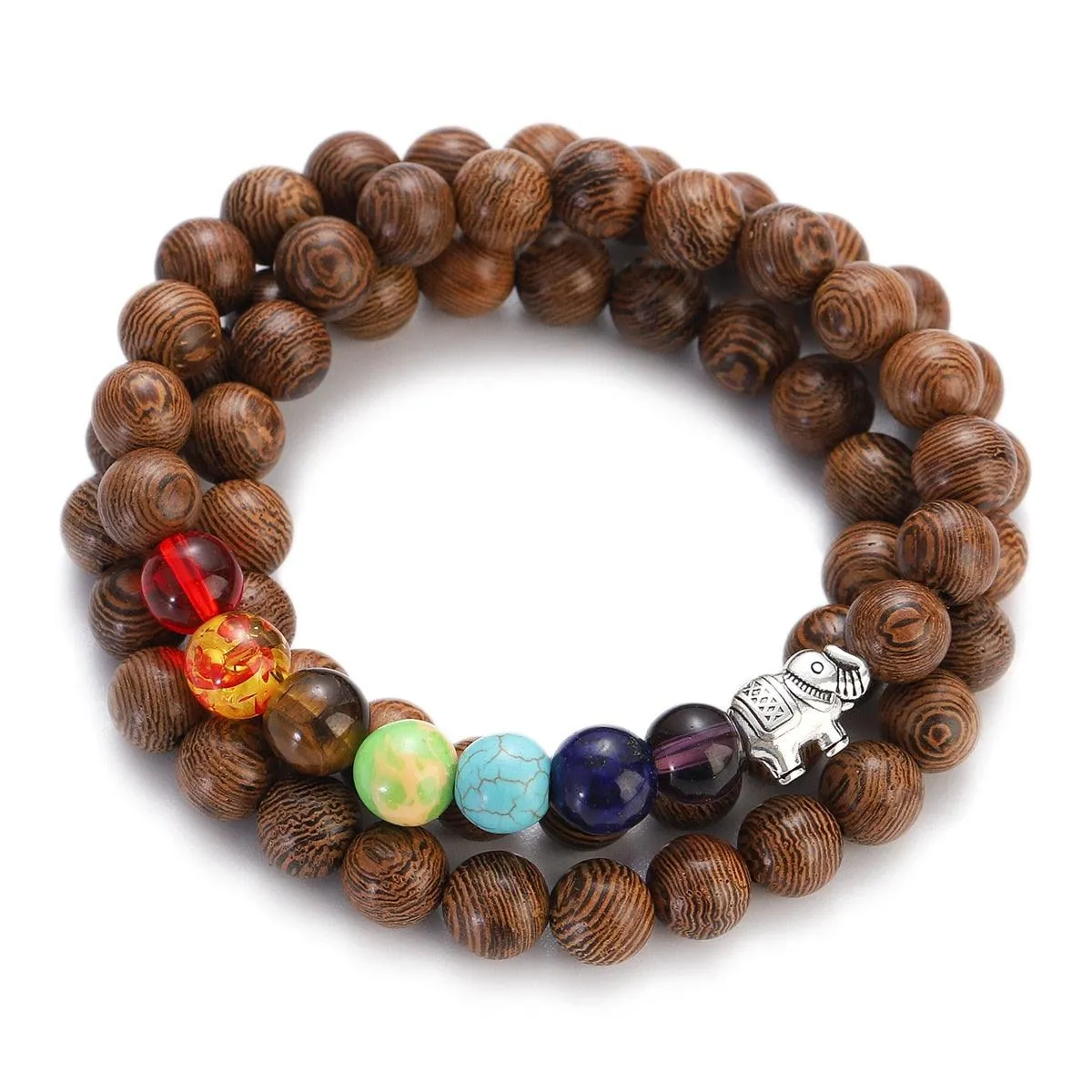 Boho Buddha Bead Bracelet