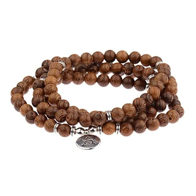 Boho Buddha Bead Bracelet