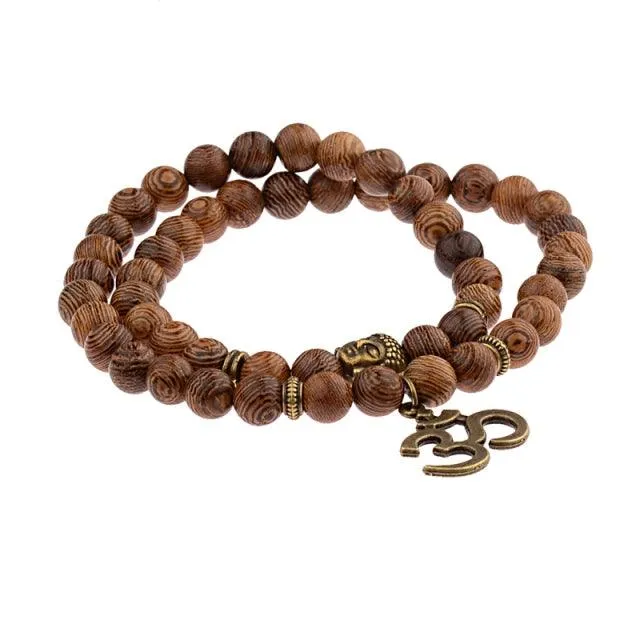 Boho Buddha Bead Bracelet