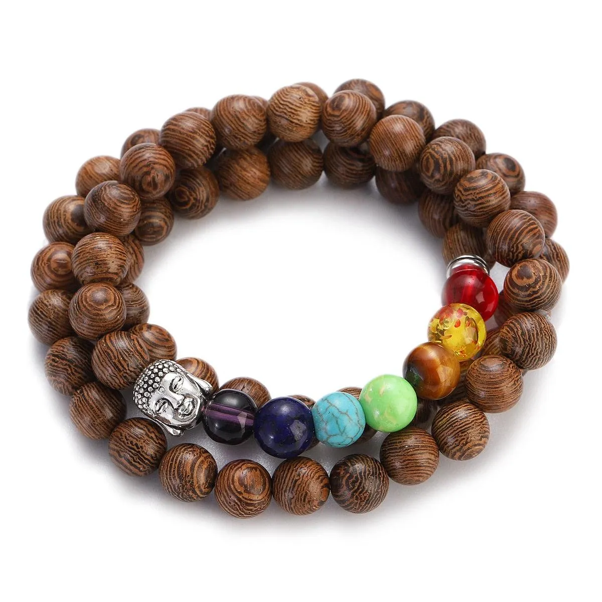 Boho Buddha Bead Bracelet