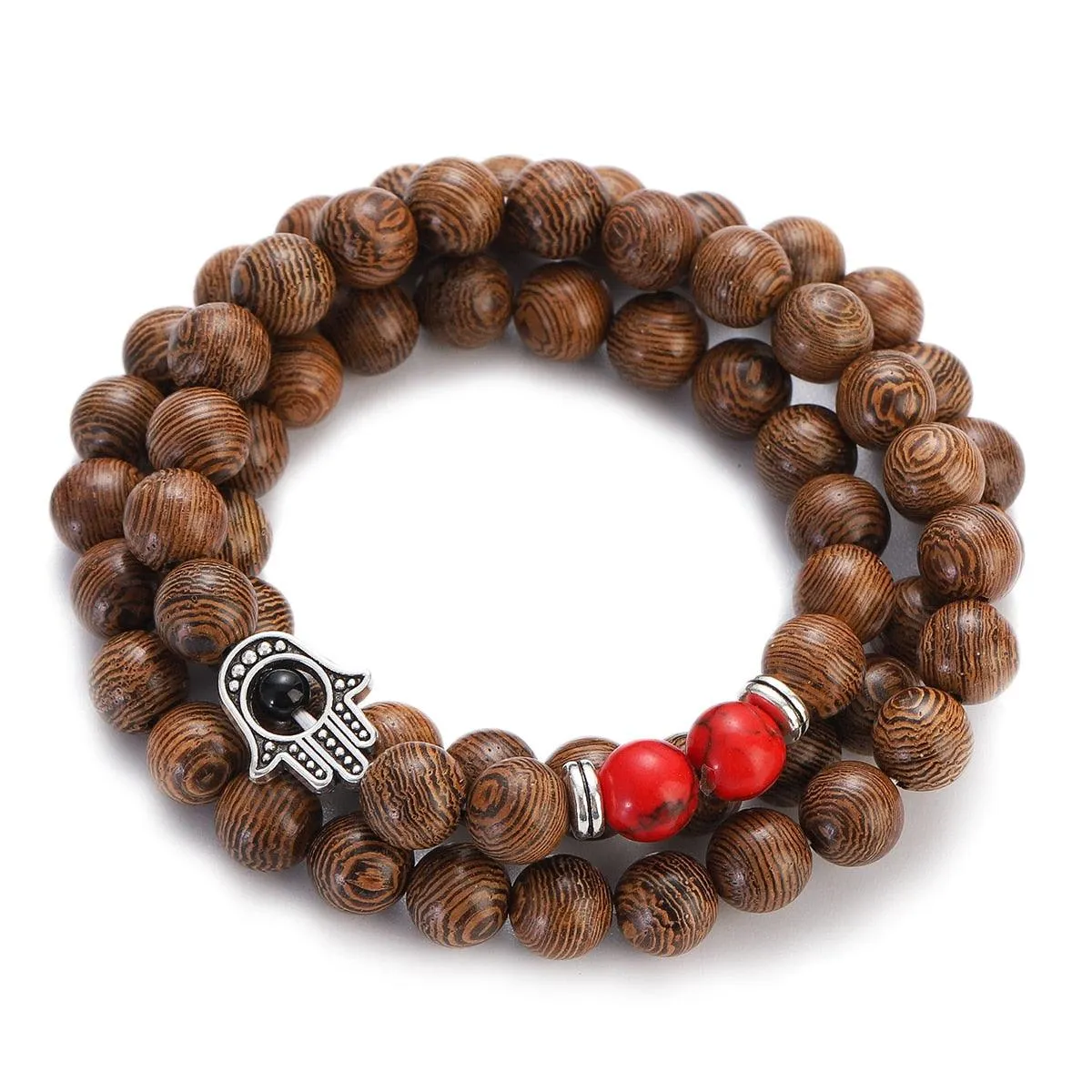 Boho Buddha Bead Bracelet