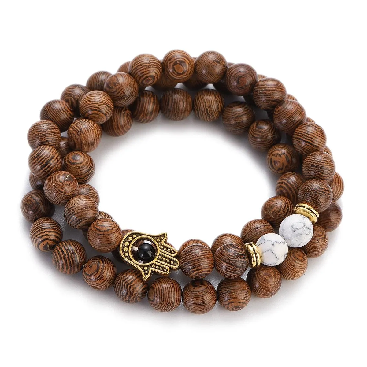 Boho Buddha Bead Bracelet