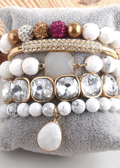 Boho Wrap Beaded Bracelet