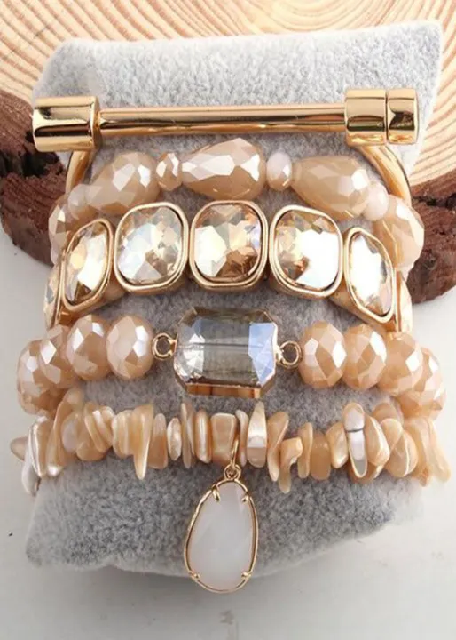 Boho Wrap Beaded Bracelet