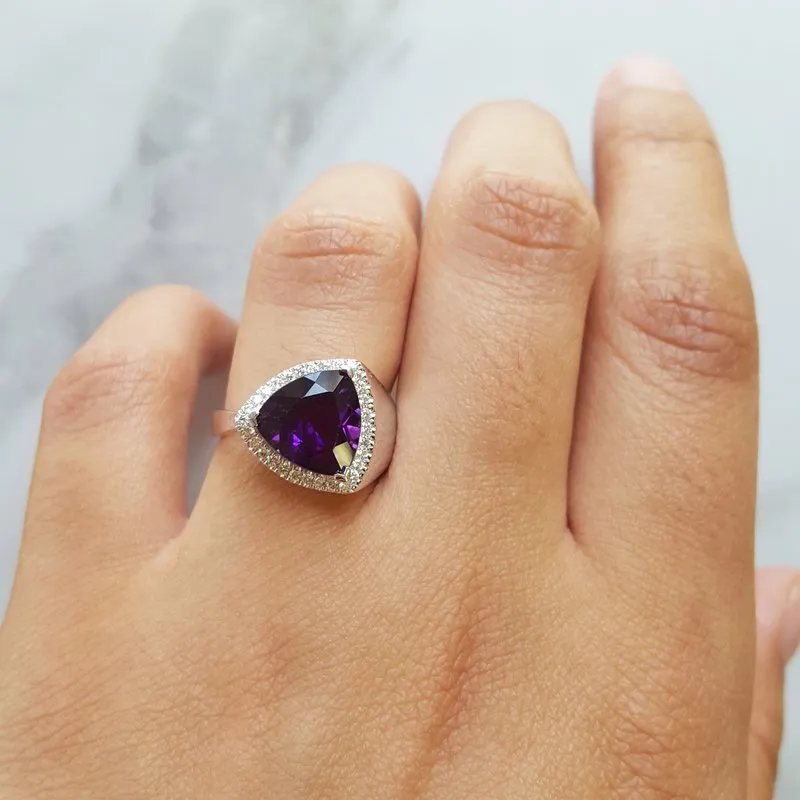 Bold Trillion Statement Ring