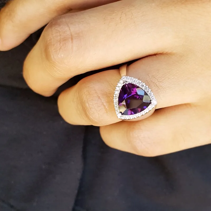 Bold Trillion Statement Ring
