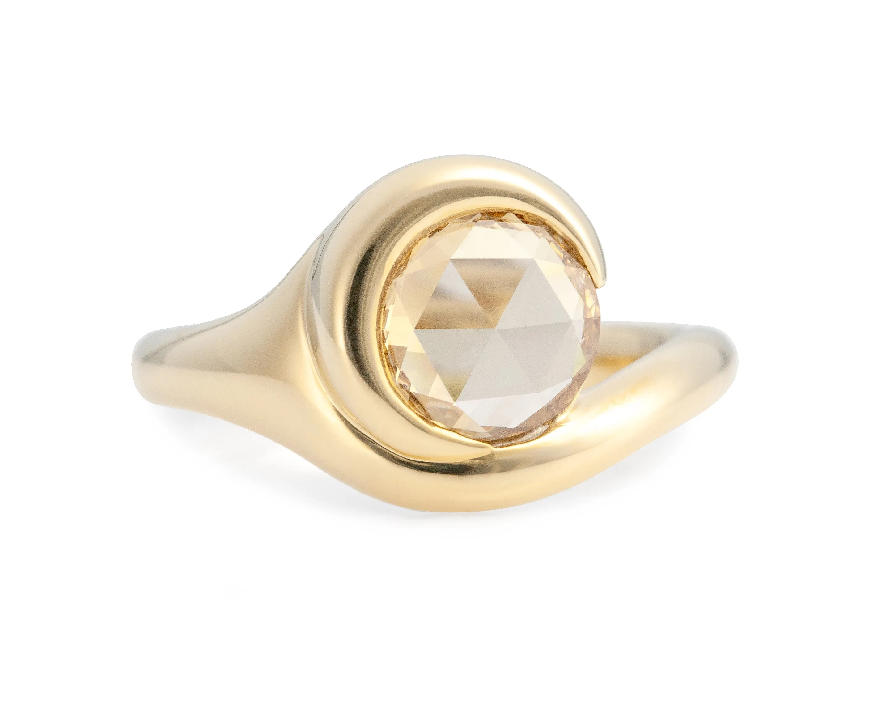 Champagne Paradise Ring (Ready to Ship size 7)