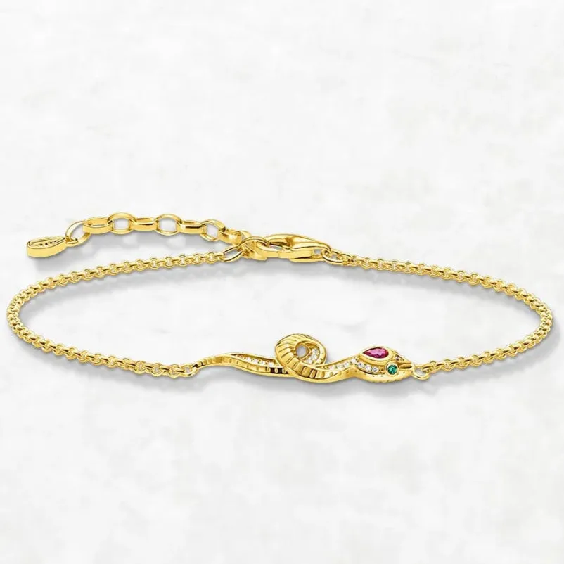 Colorful Snake Link Bracelet