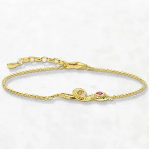 Colorful Snake Link Bracelet