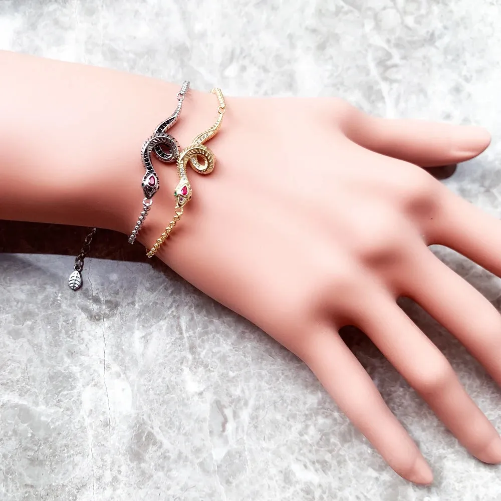 Colorful Snake Link Bracelet