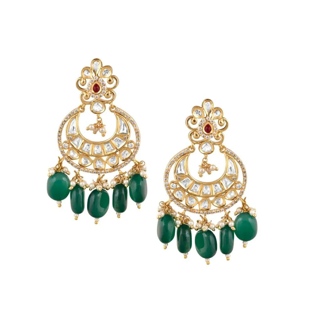 Curio Cottage Meira Emerald Green Chaandbalis