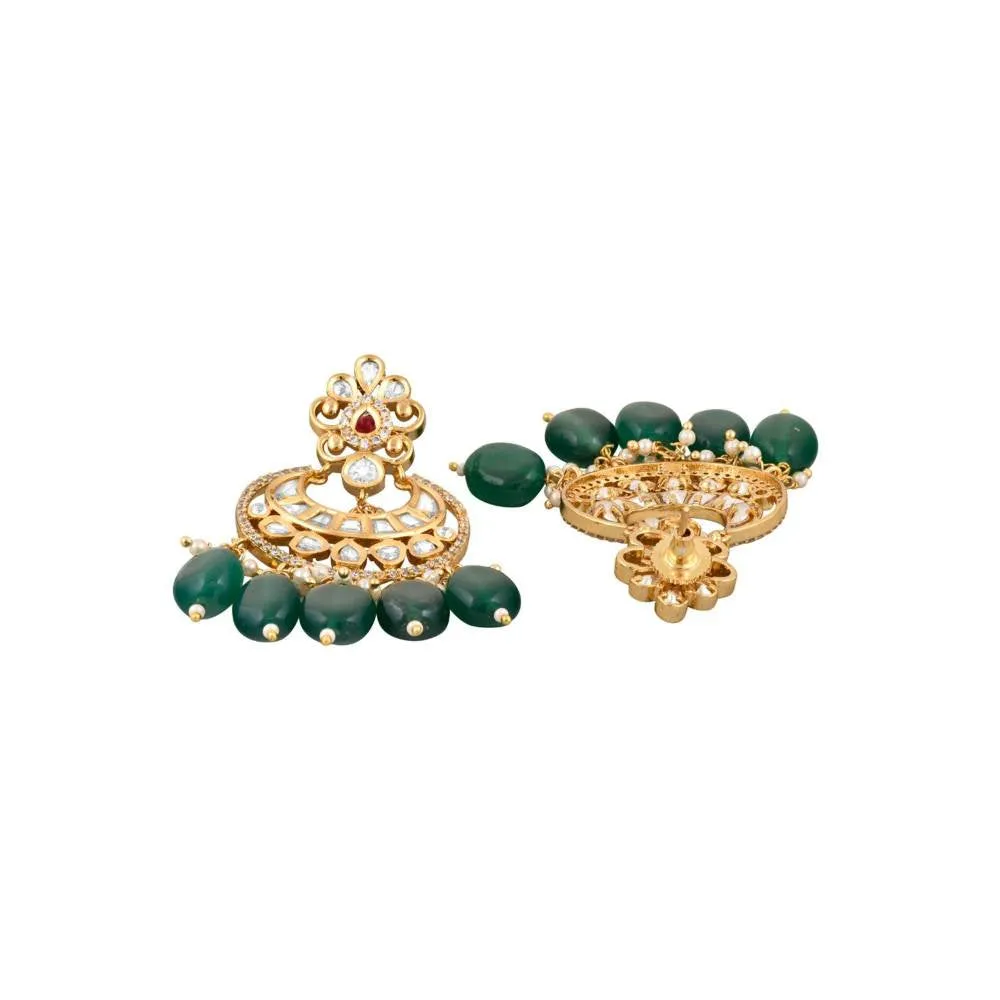 Curio Cottage Meira Emerald Green Chaandbalis