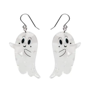 Erstwilder - Ghost Drop Earrings in White
