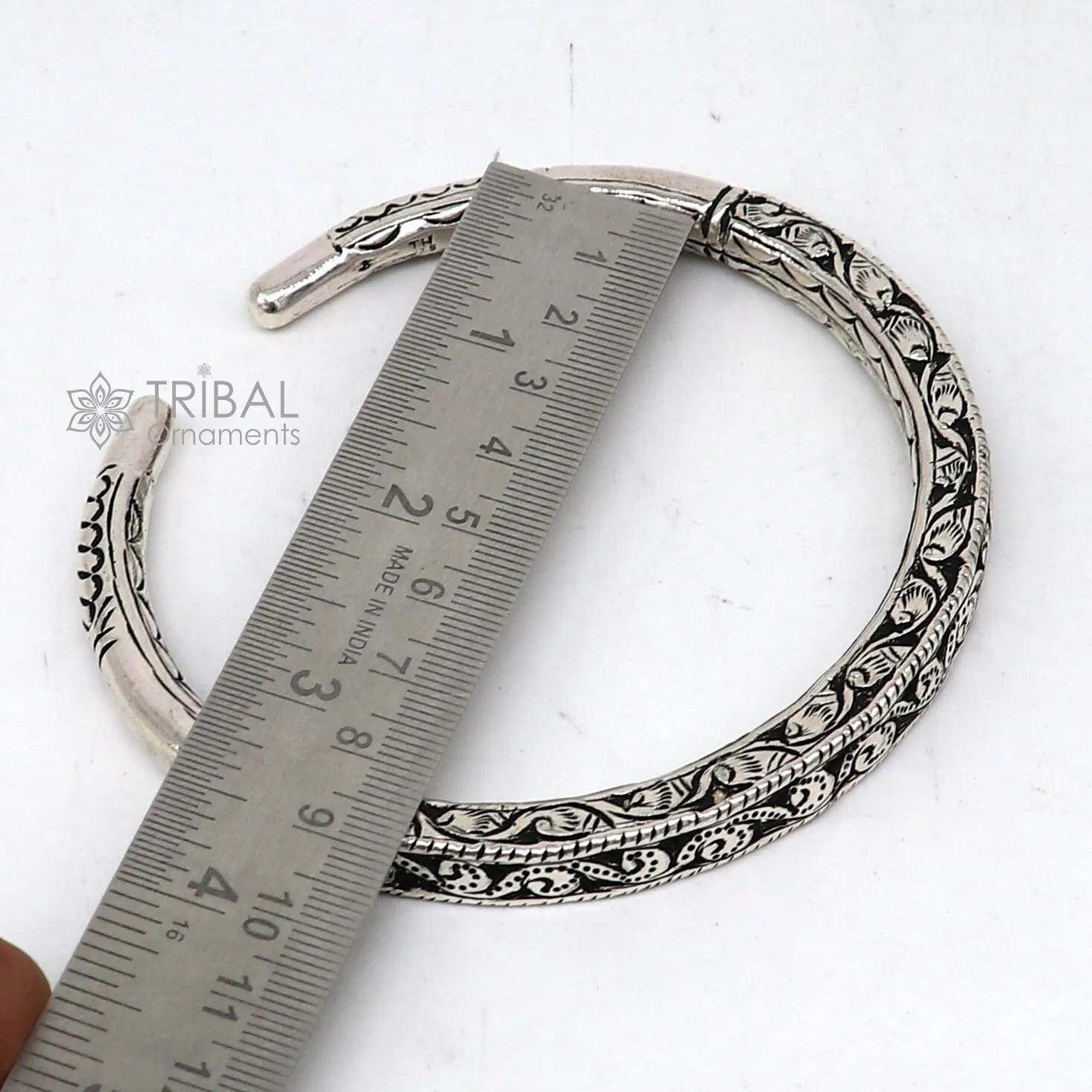 Exclusive trendy stylish 925 sterling silver Vintage design handmade gorgeous foot kada ankle bracelet tribal ethnic silver jewelry nsfk101
