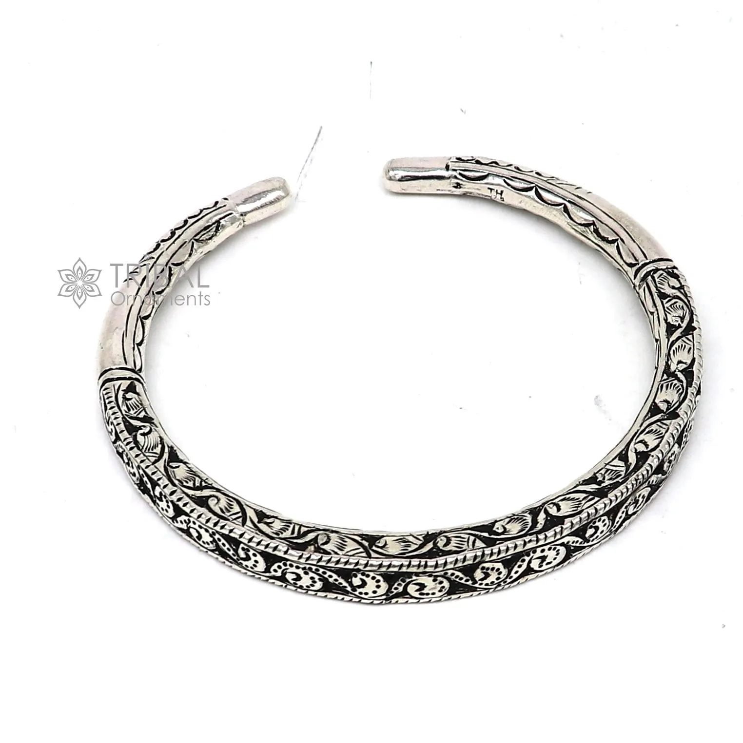 Exclusive trendy stylish 925 sterling silver Vintage design handmade gorgeous foot kada ankle bracelet tribal ethnic silver jewelry nsfk101