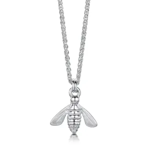 Honeybee Small Pendant in Sterling Silver