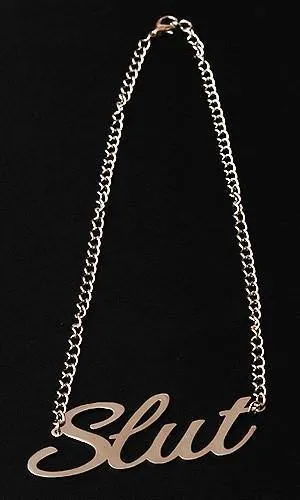 Large Slut Necklace