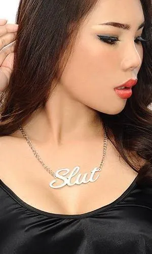 Large Slut Necklace