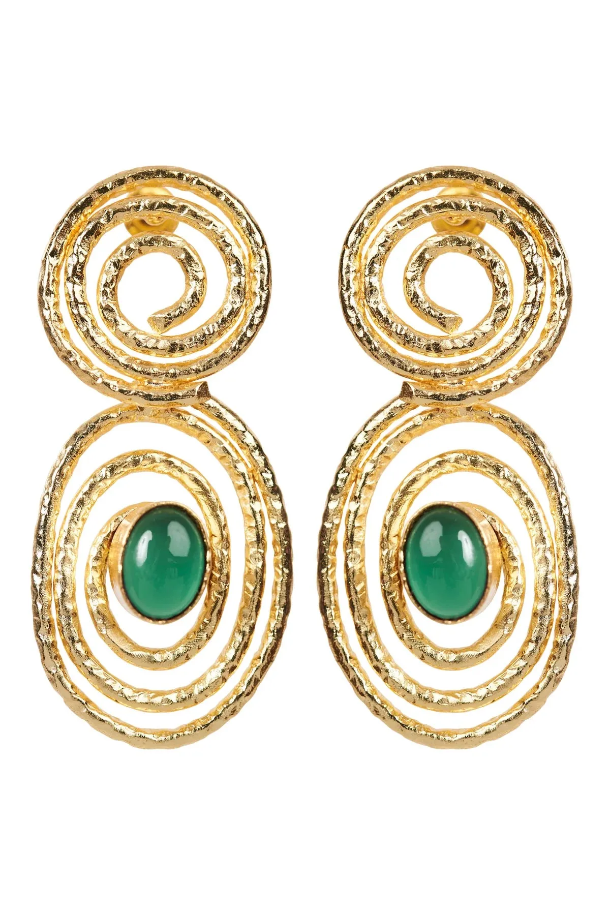LE SOLEIL EARRING - EMERALD