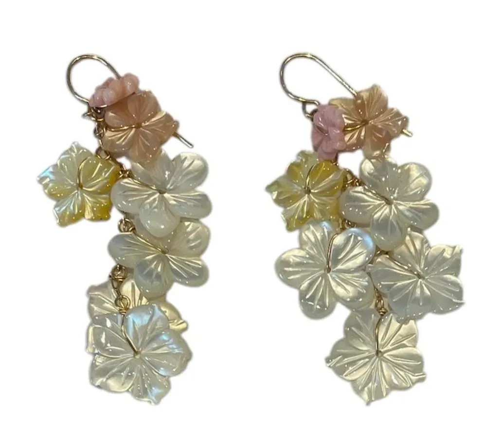Lei Hibiscus   Plumeria Chandelier
