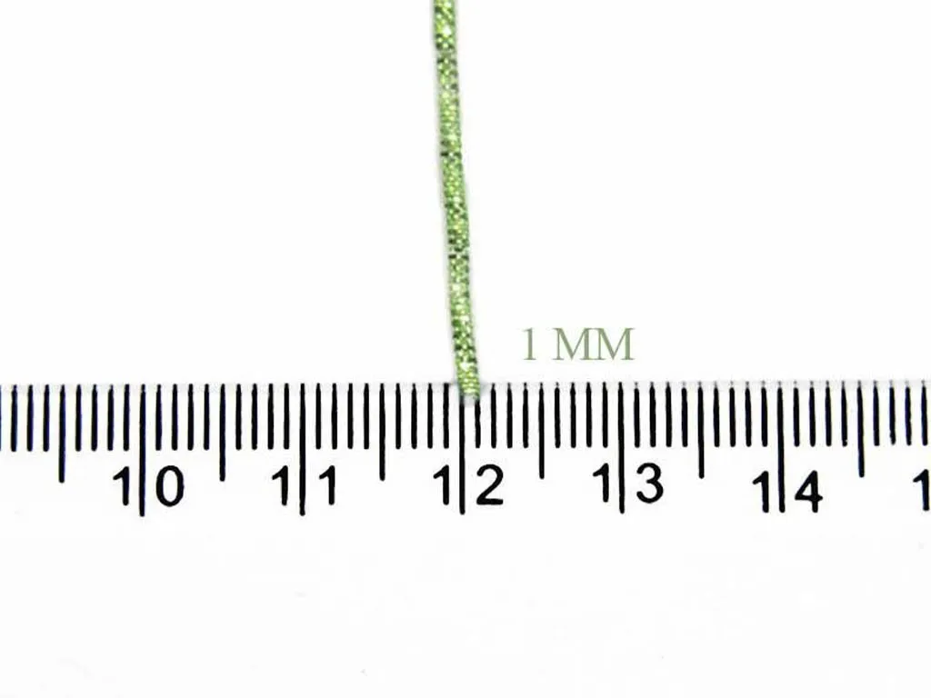 Light Green Nakshi / Bullion Wire