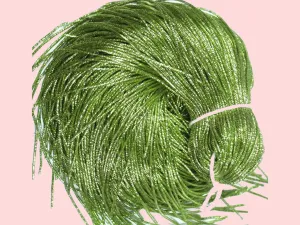 Light Green Nakshi / Bullion Wire