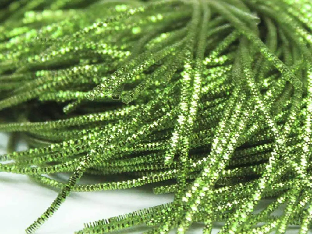 Light Green Nakshi / Bullion Wire