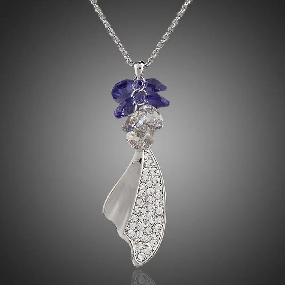 Machete Crystal Pendant Necklace KPN0038