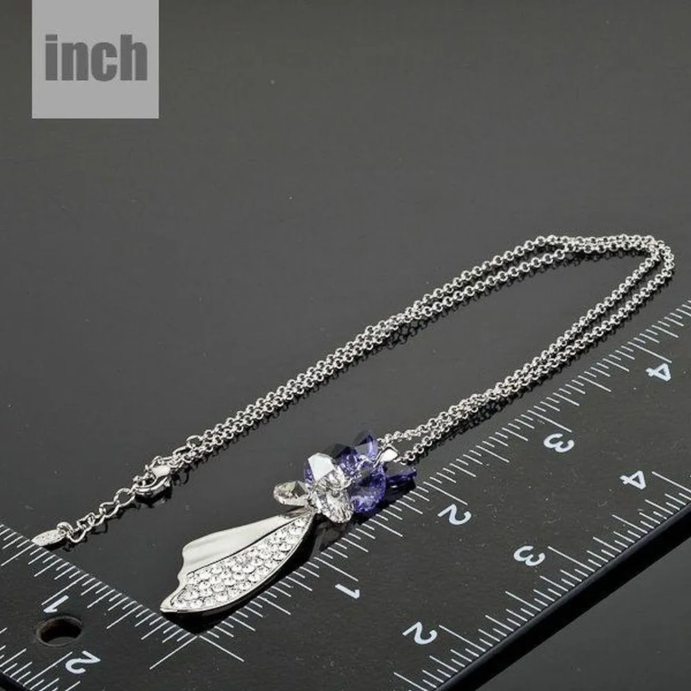Machete Crystal Pendant Necklace KPN0038