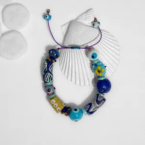 Marika Bead & Cord Bracelet