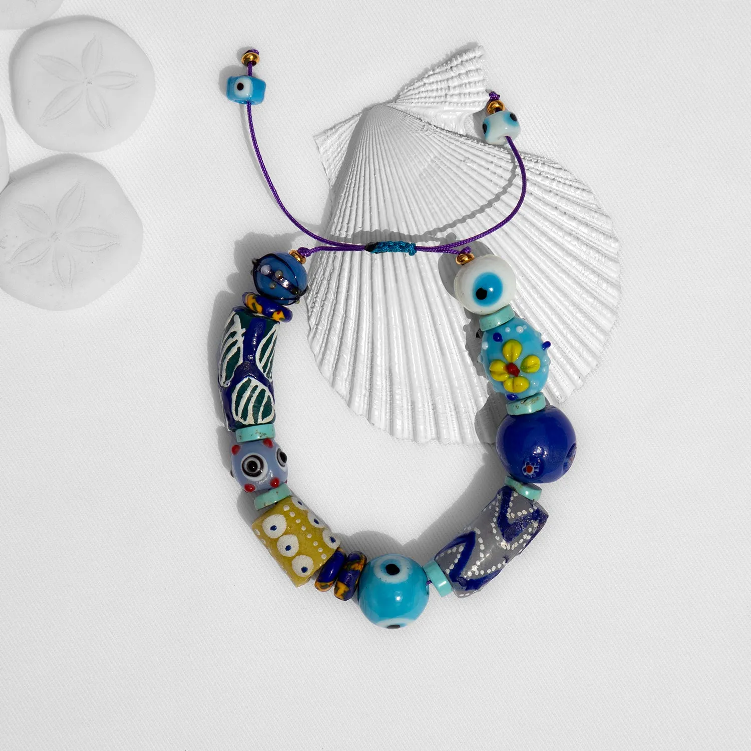 Marika Bead & Cord Bracelet