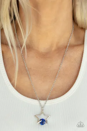 Necklaces Starry Fireworks - Blue Americana S119