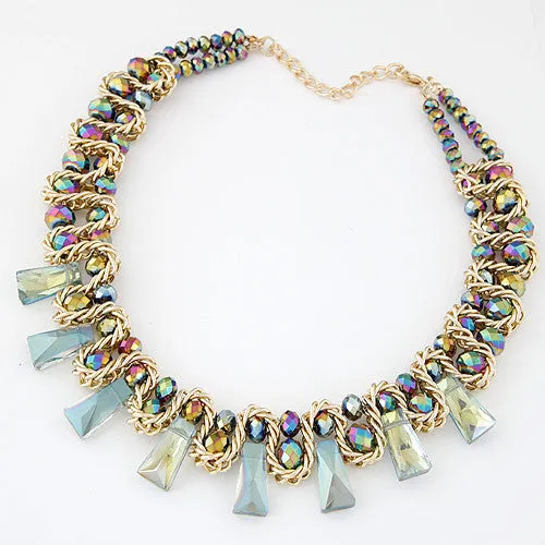 New Aurora Twist M  Bar Necklace