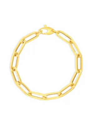 Paperclip XL Bracelet 14K