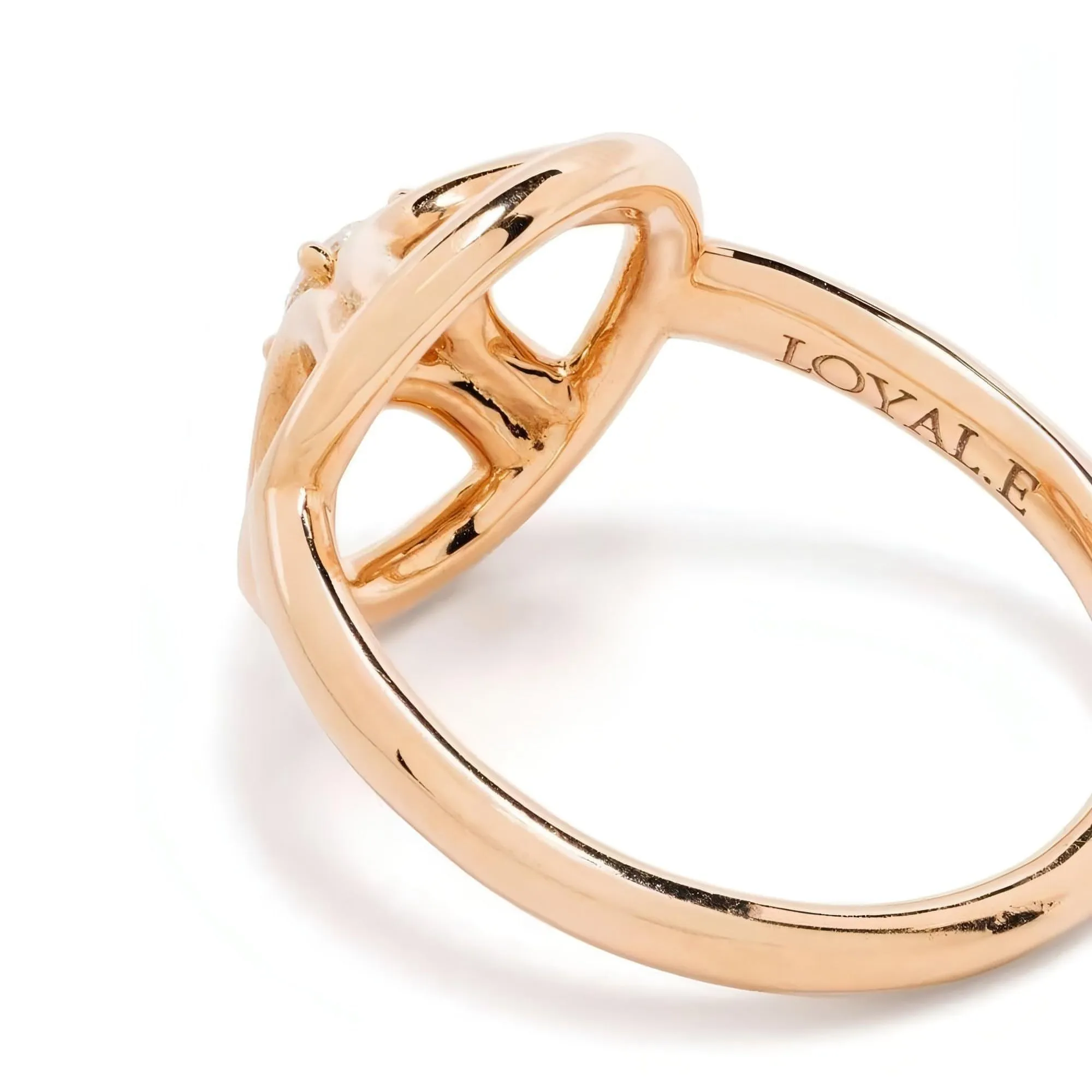 Perpétuel.le solitaire ring
