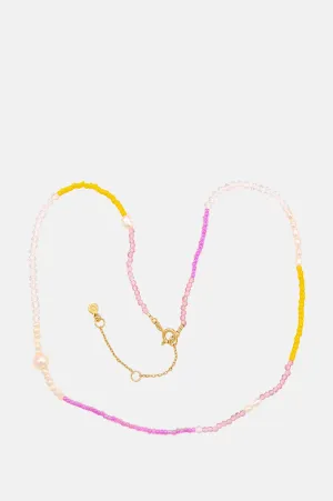 Pink Rainbow Necklace