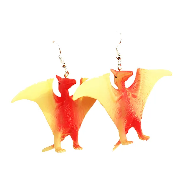 Pterodactyl Statement Dangle Earrings